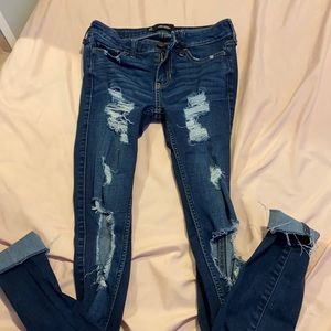 hollister super skinny jeans